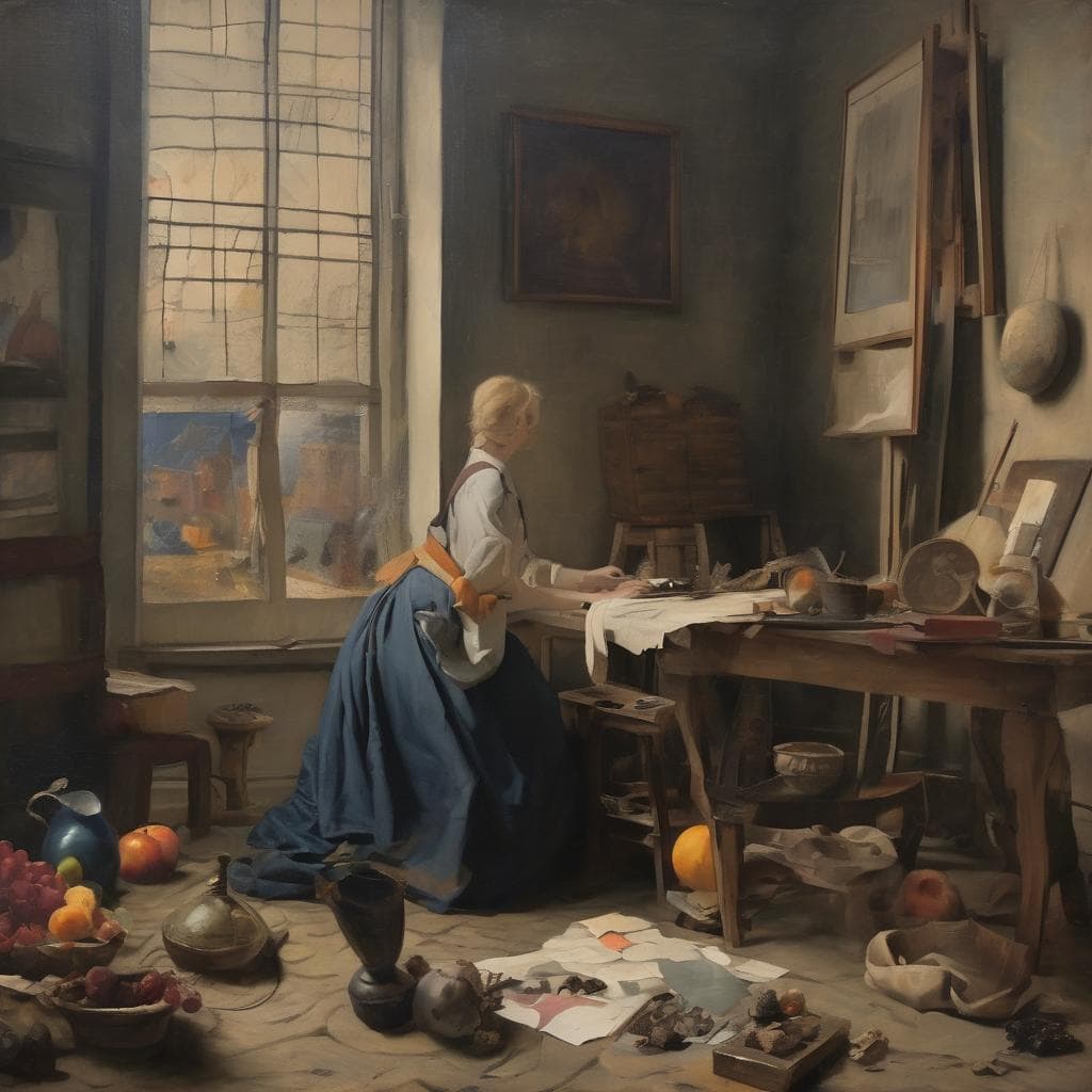 Πέτρος βαν Μόλ – Ο Μεταξένιος Ζωγράφος