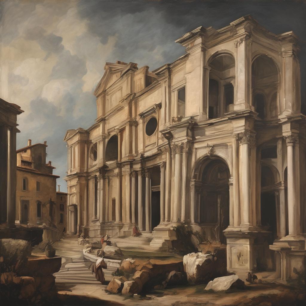 Η Ζωή και Οι Αρχές του Καλλιτέχνη Giovanni Francesco ROMANELLI