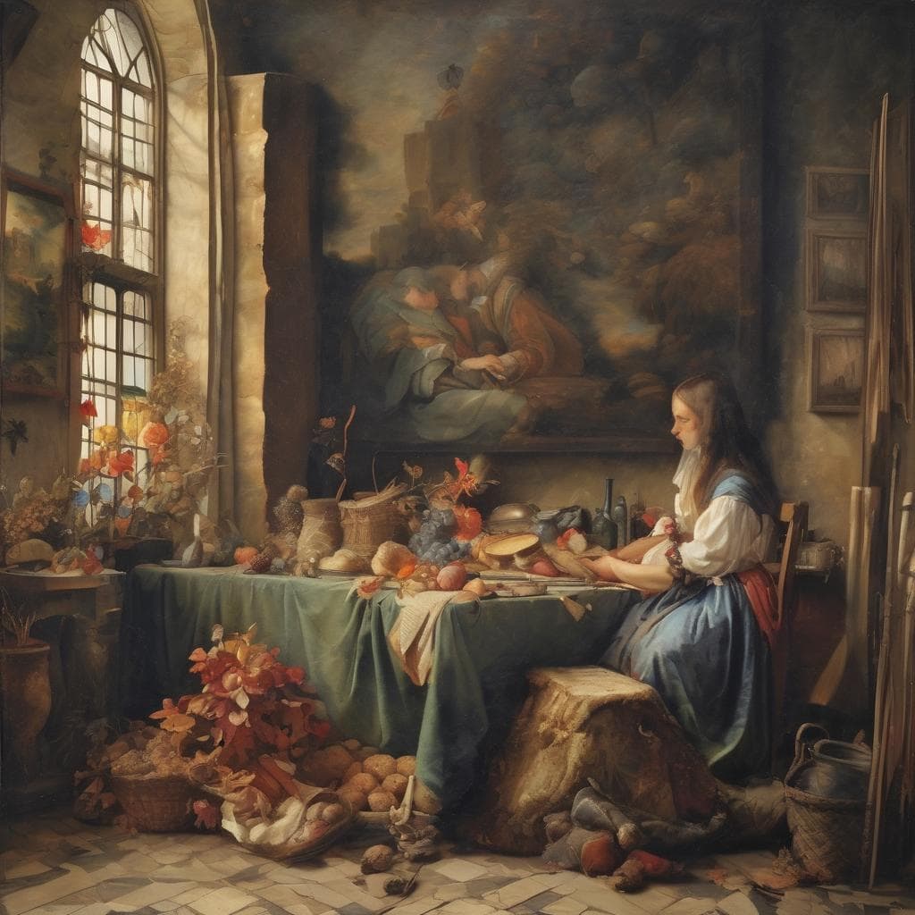 Λαική ζωγραφική, καλλιτεχνική δημιουργία, πολιτιστική κατάσταση, ιστορική τέχνη, έργο τέχνης.